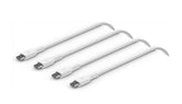 BELKIN - CAVO INTRECCIATO PVC USB-C TO USB-C 1M TWIN PACK-bianco